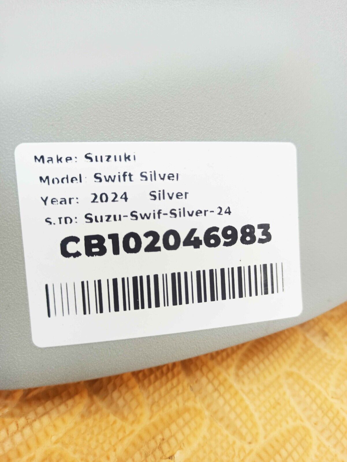 Suzuki Swift MK3 2017-2024 Hatchback Rear Right Side C Pillar Trim