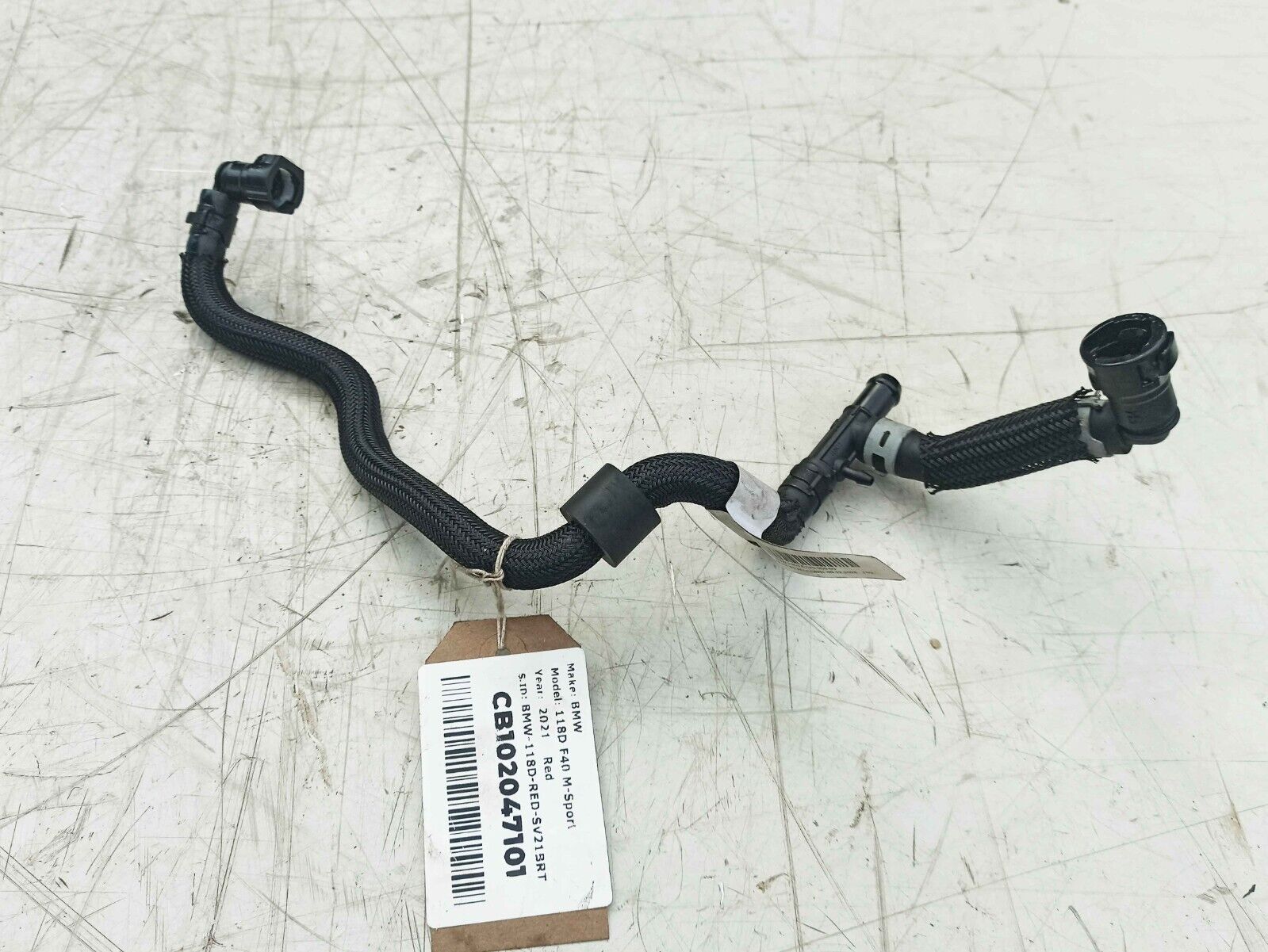 BMW 1 Series F40 118D 2019 - 2024 Fuel Injector Return Line Pipe Hose 8579950 - Image 9