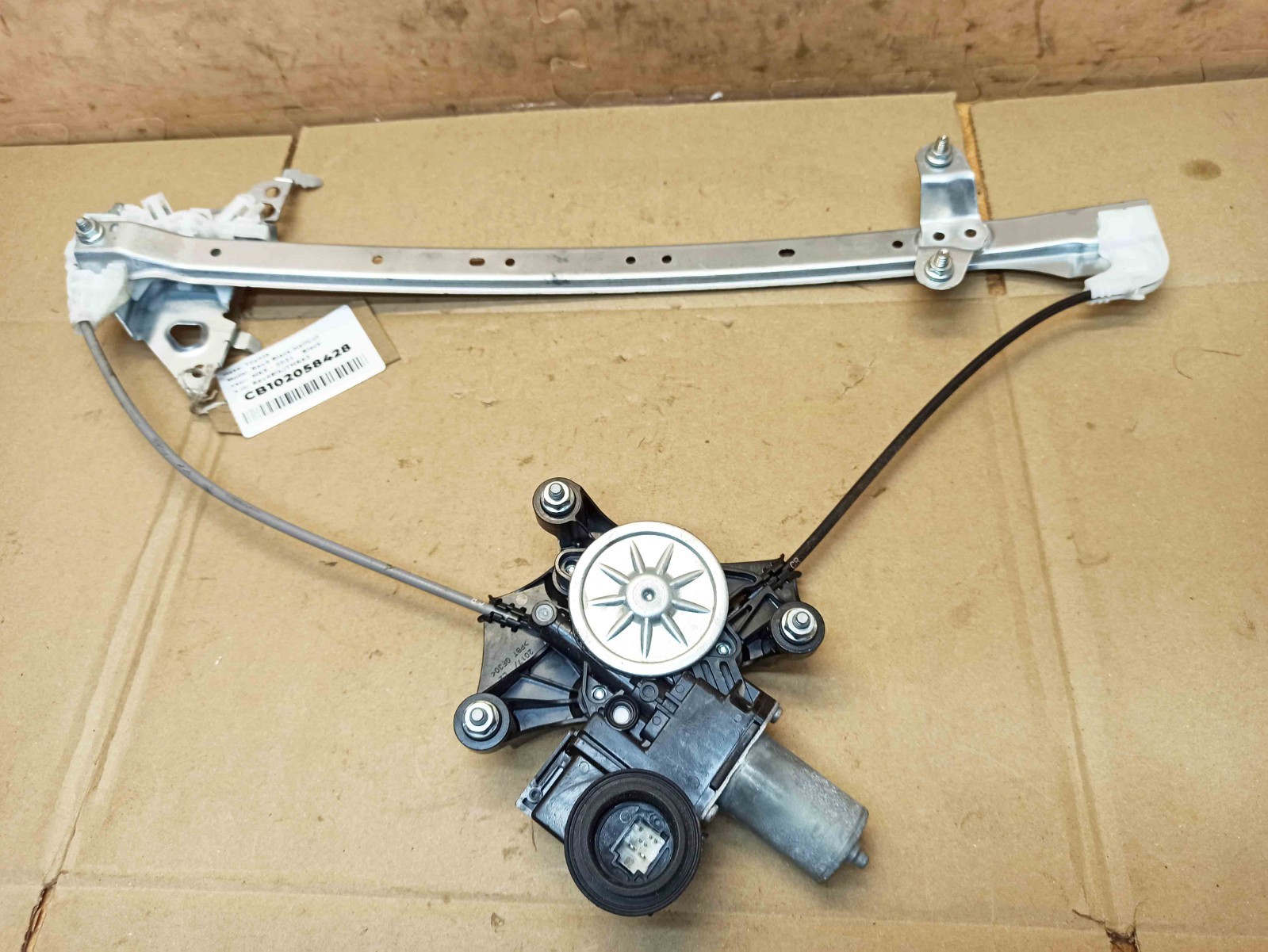 Toyota Rav4 MK5 Hybrid 2019-2025 Window Regulator With Motor Left Side Rear