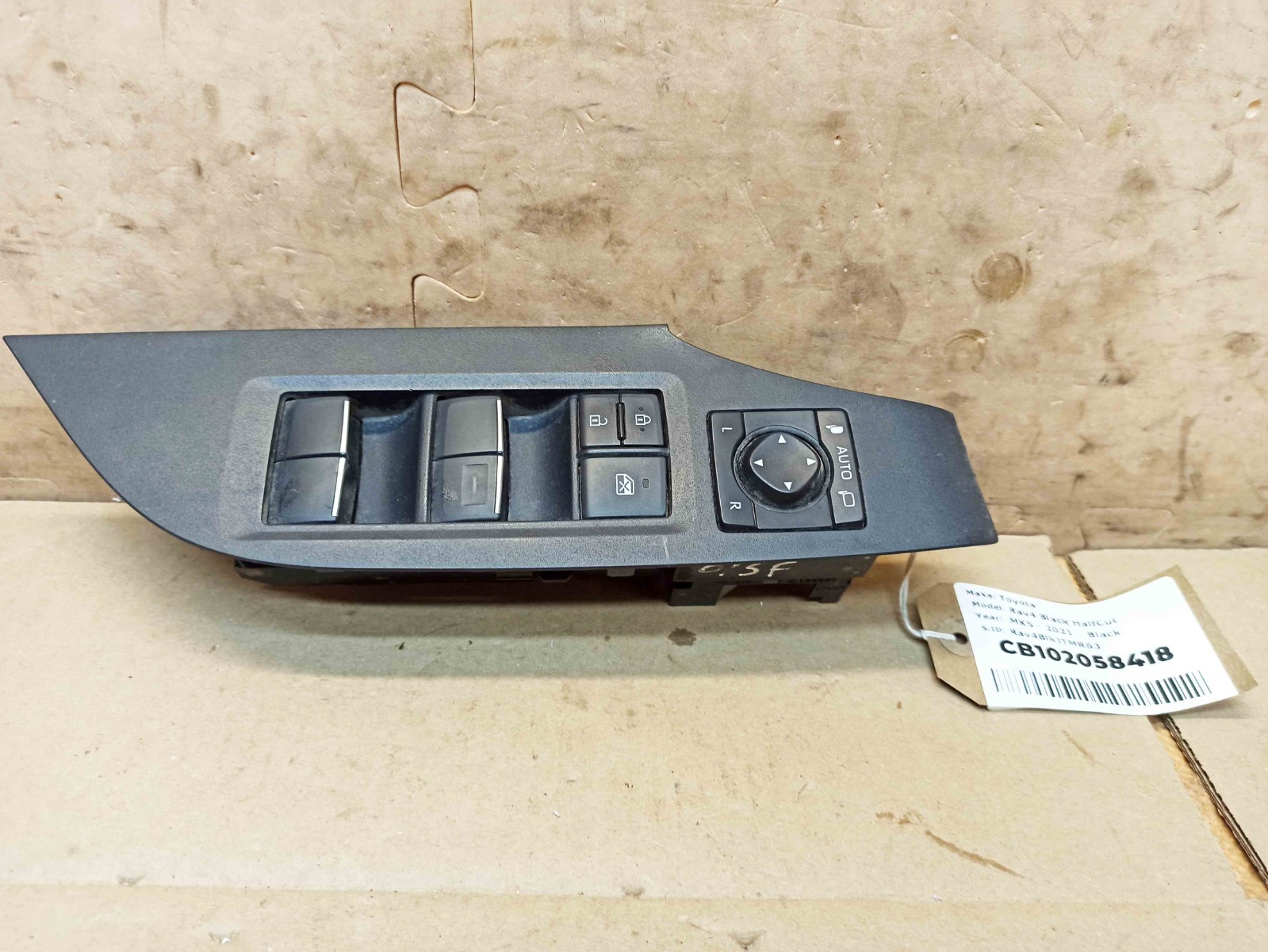 Toyota Rav4 MK5 Hybrid 2019-2025 Windows Control Switch Panel Right Side Front