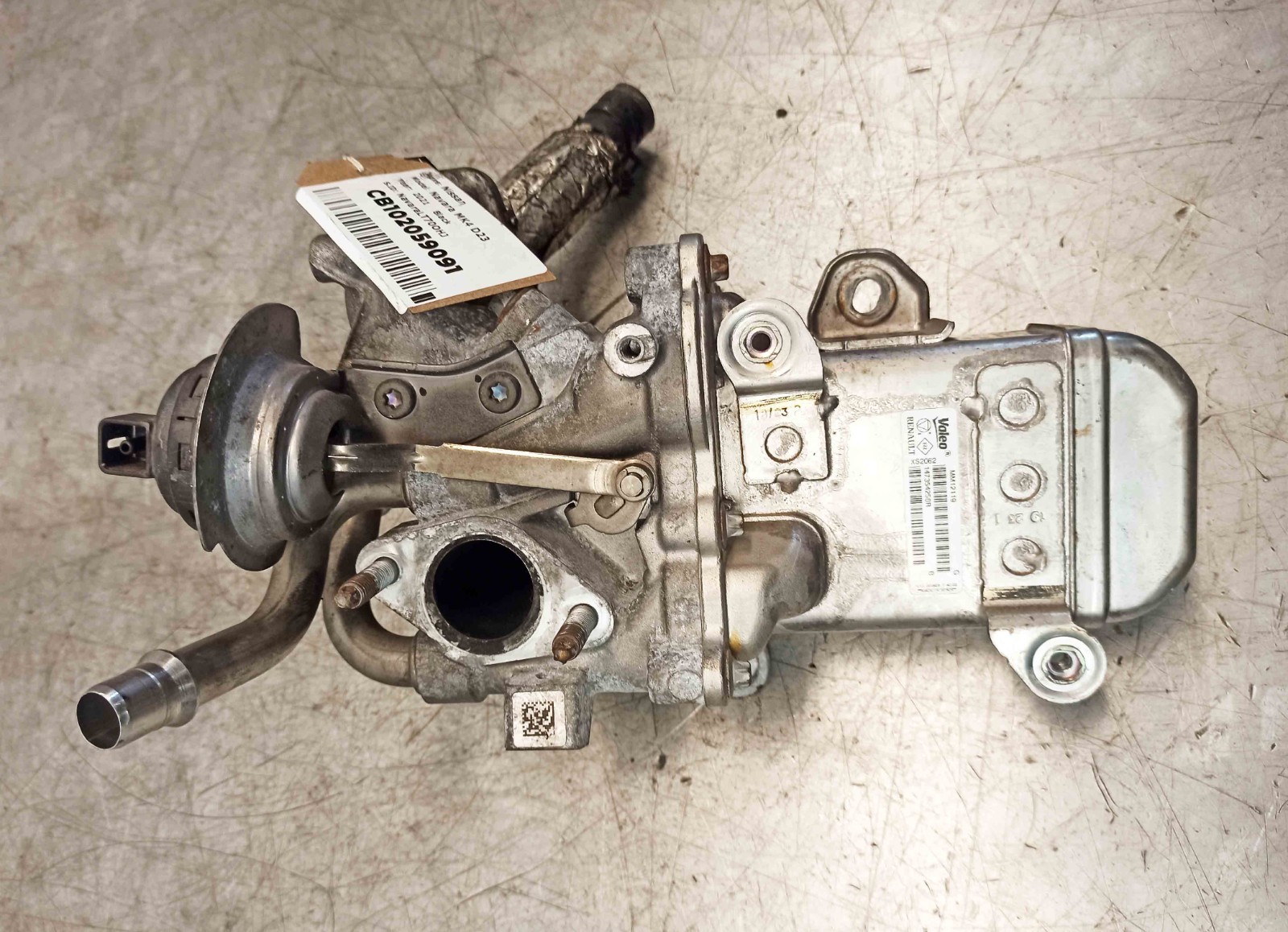 Nissan Navara MK4 D23 2016-2024 2.3 DCI Diesel Exhaust Gas Cooler 147354256R