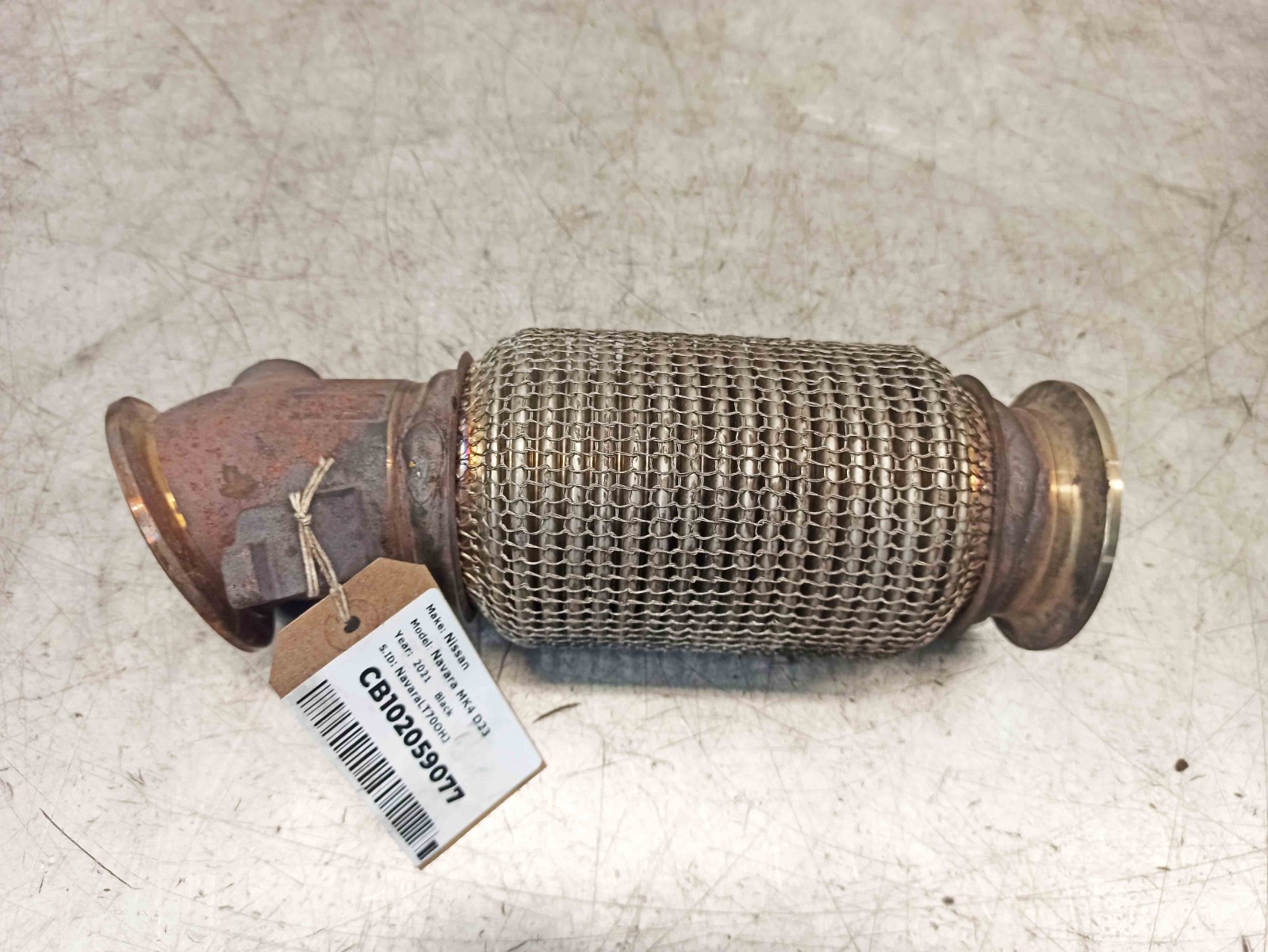 Nissan Navara MK4 D23 2016-2024 2.3 DCI Diesel Exhaust Flexi Downpipe