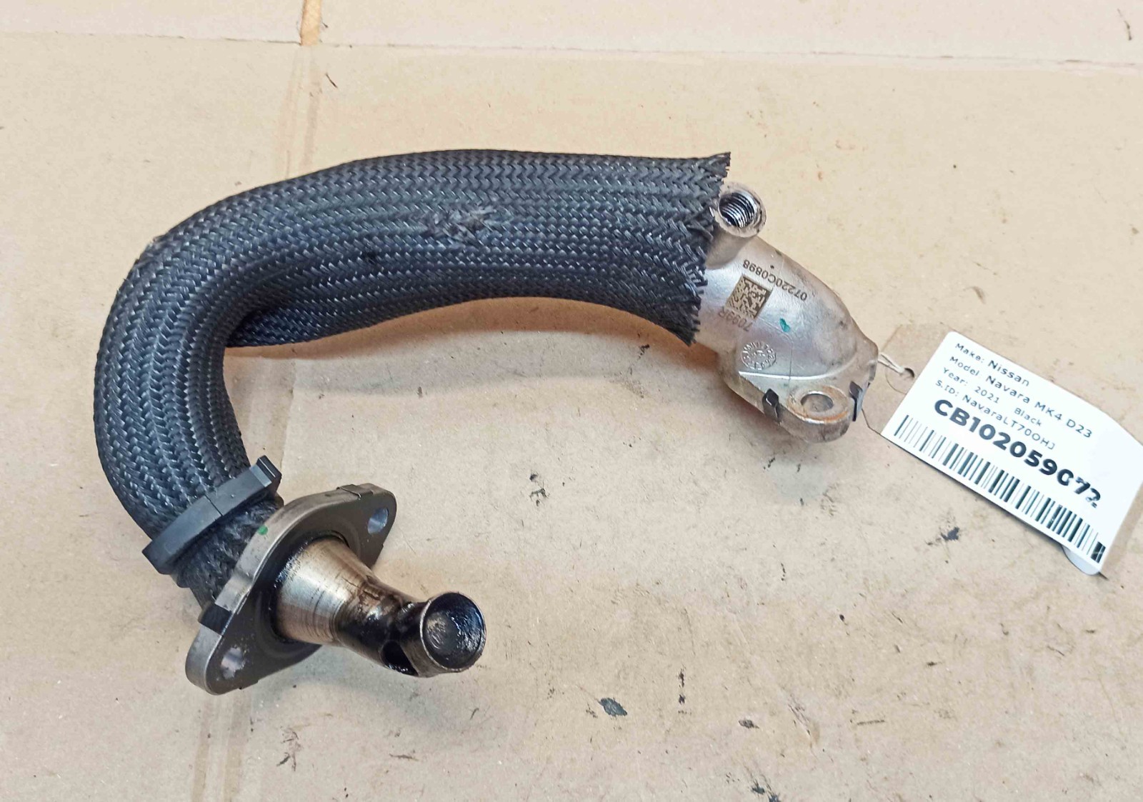 Nissan Navara MK4 D23 2016-2024 2.3 DCI Diesel EGR Pipe