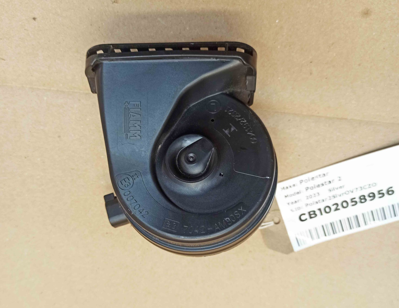 Polestar 2 FWD 2020-2025 Horn Siren Alarm Signal Right Side Front 7042-AM80SX