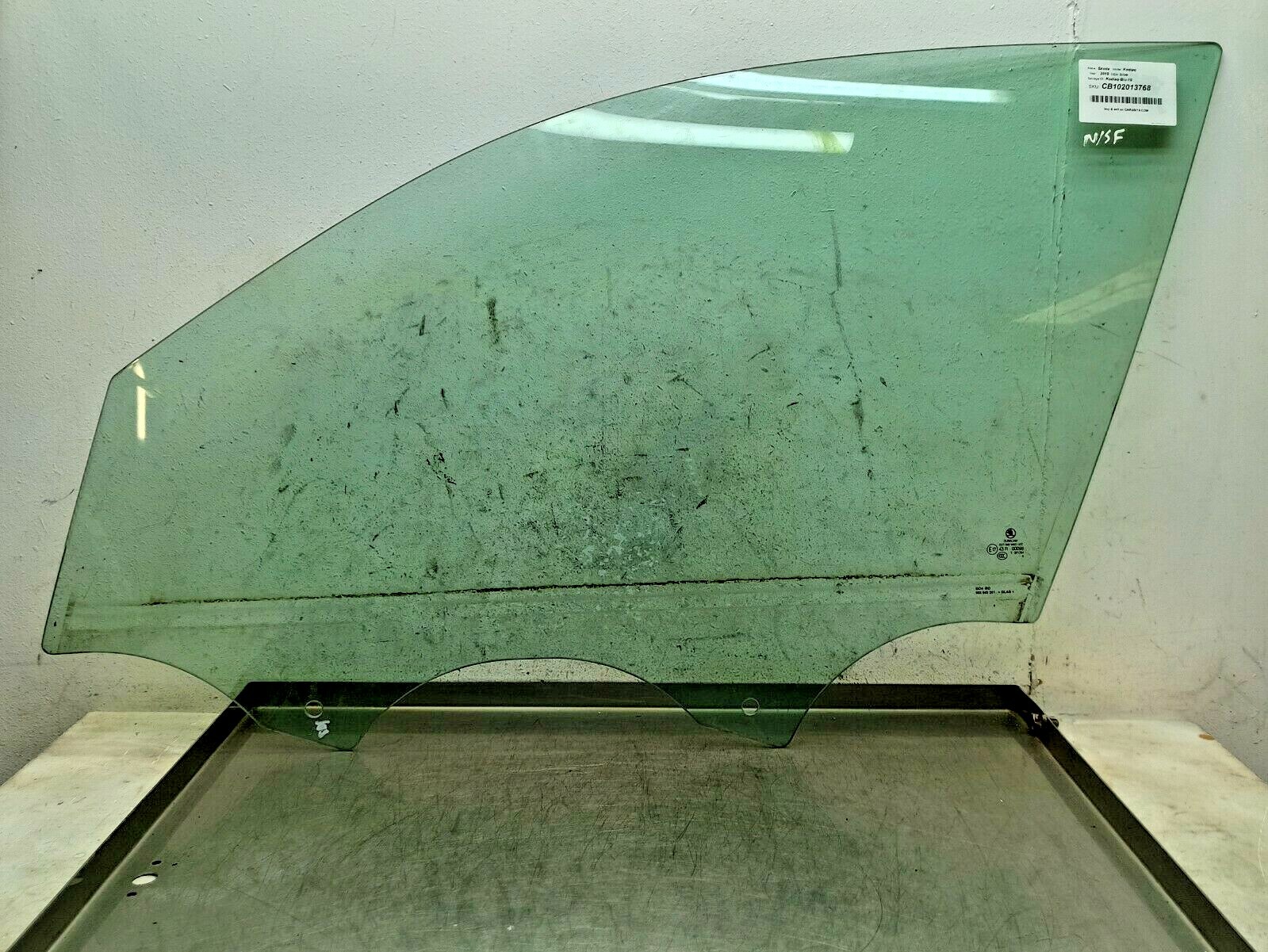 Skoda Kodiaq 2017-2021 Passenger Side Front Door Glass Window 43R-00098 1 Skoda Kodiaq 2017-2021 Passenger Side Front Door Glass Window 43R-00098