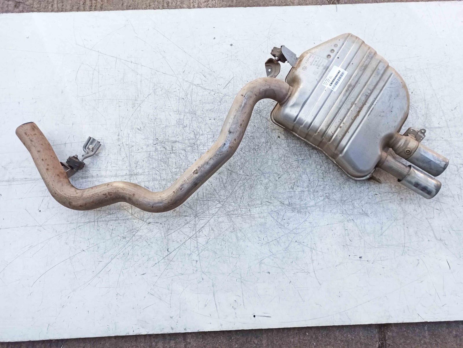 BMW F30 330e 2016-2018 Hybrid Petrol 1998 cc Exhaust Muffler 10218010 1 BMW F30 330e 2016-2018 Hybrid Petrol 1998 cc Exhaust Muffler 10218010