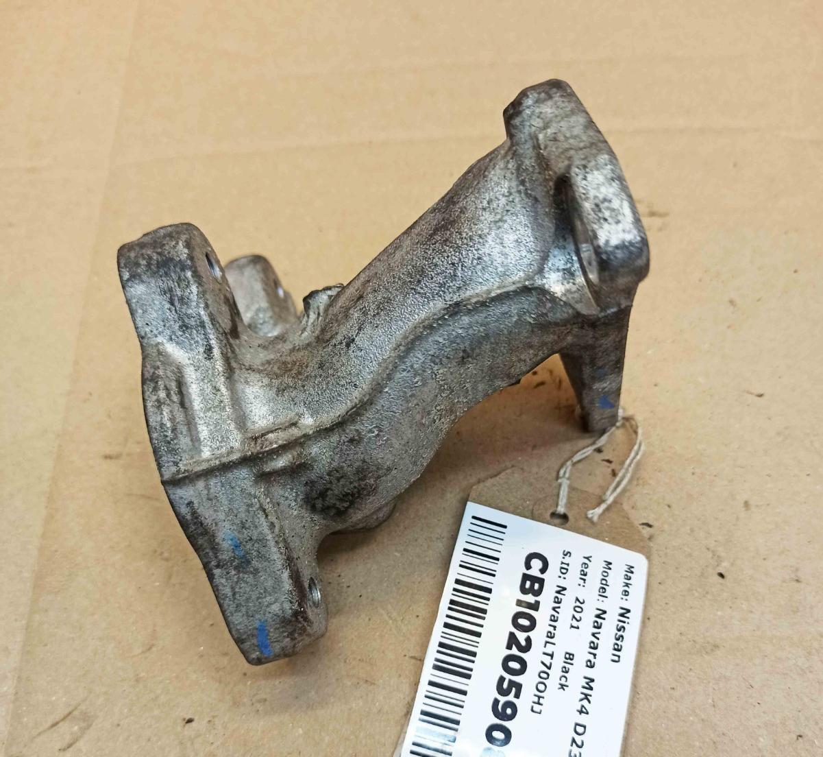 Nissan Navara MK4 D23 2016-2024 2.3 DCI Diesel EGR Cooler Tube Pipe