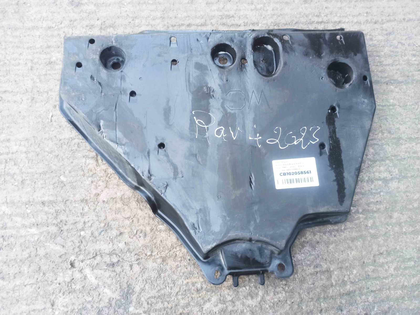 Toyota Rav4 MK5 Hybrid 2019-2025 Rear Under Body Splash Shield Guard 58398-42040