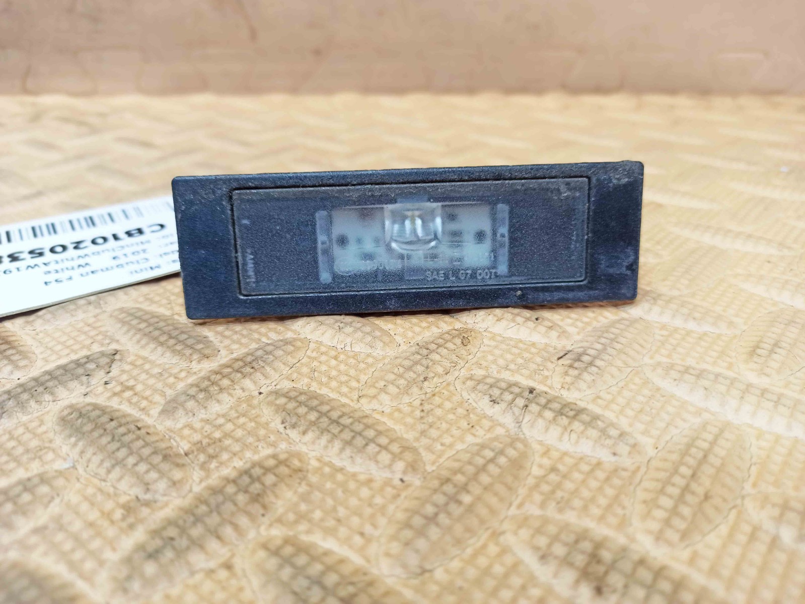Mini Clubman F54 MK2 2015-2024 LED Rear Number Plate Light OEM