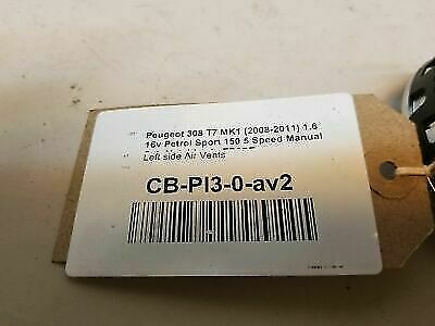 2008 Peugeot 308 T7 MK1 Genuine Dashboard Trim Air Vents CB-PI3 - Image 5