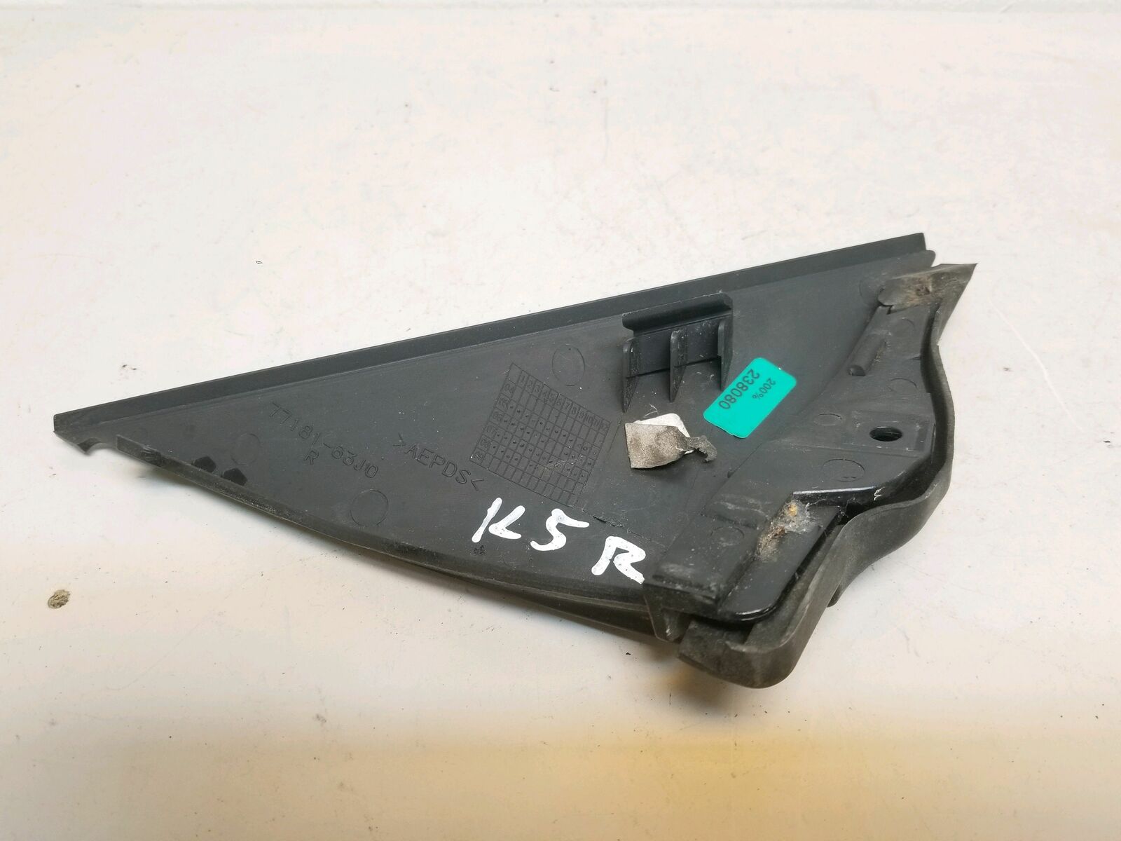 2008 Suzuki Swift MK2 Genuine O/S Front Wing Top Trim 7718163J10 CB-K5 - Image 4