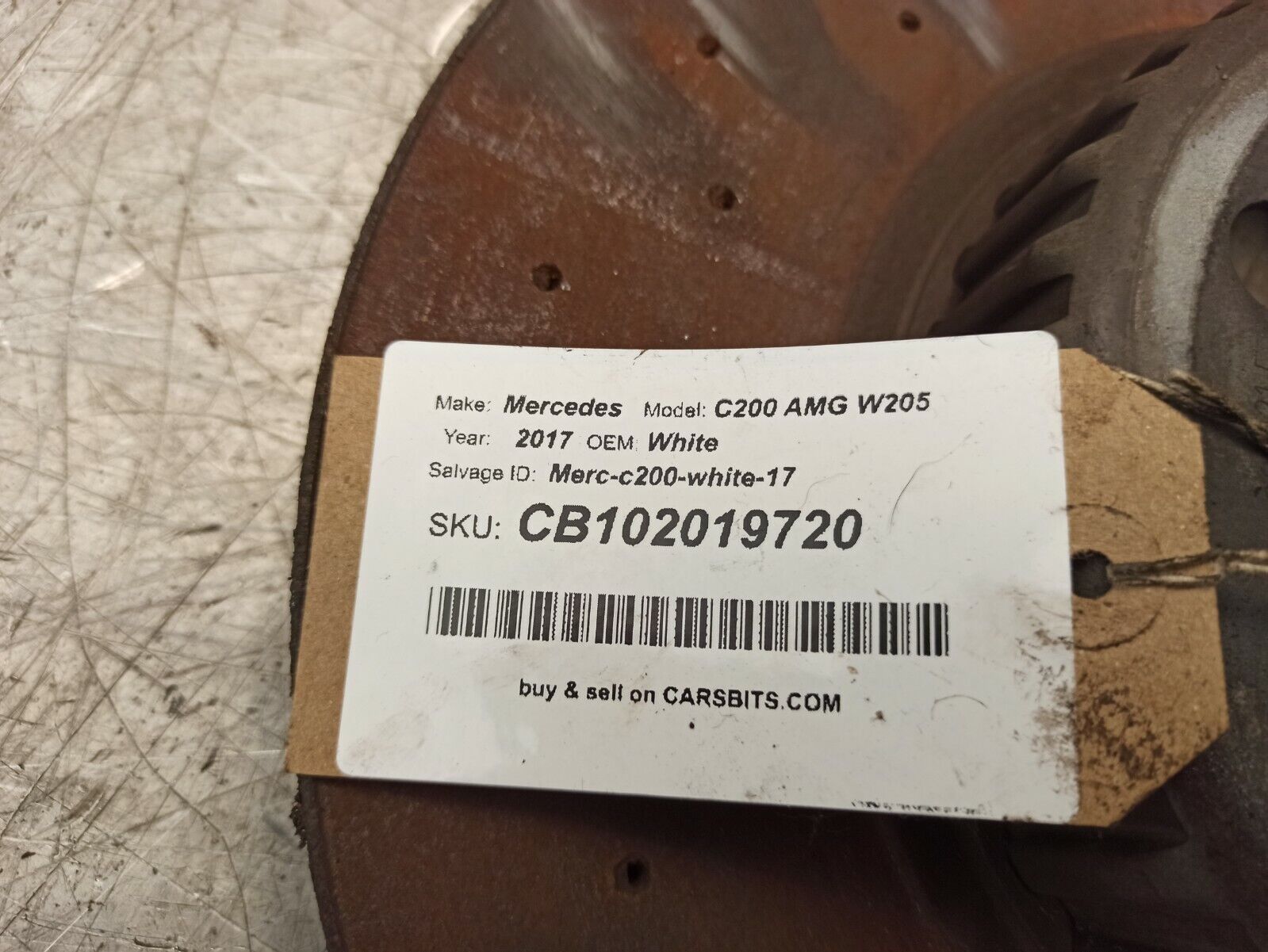 MERCEDES-BENZ 2014-2020 C 200 W205 Front Wheel Brake Disc N/S/F - Image 5