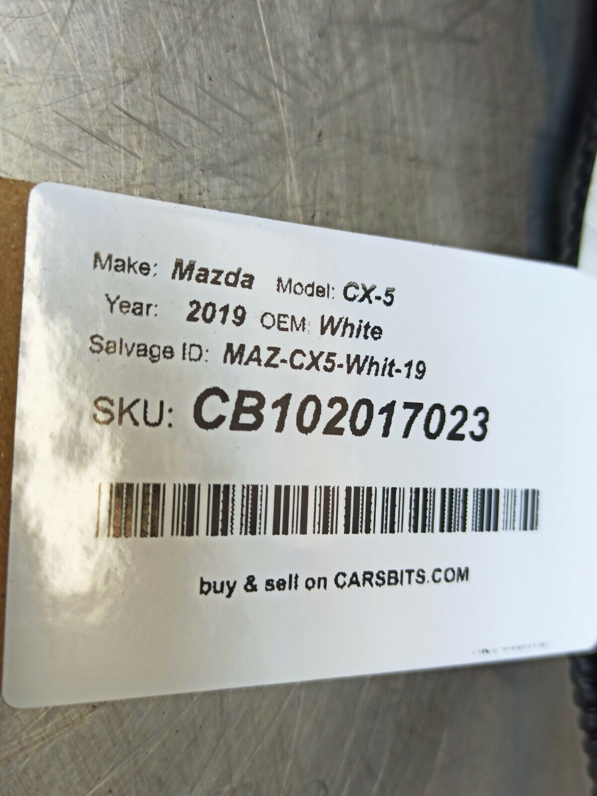 Mazda CX5 CX-5 2017-2022 Rear Bumper Wiring Loom KR6G-67-060