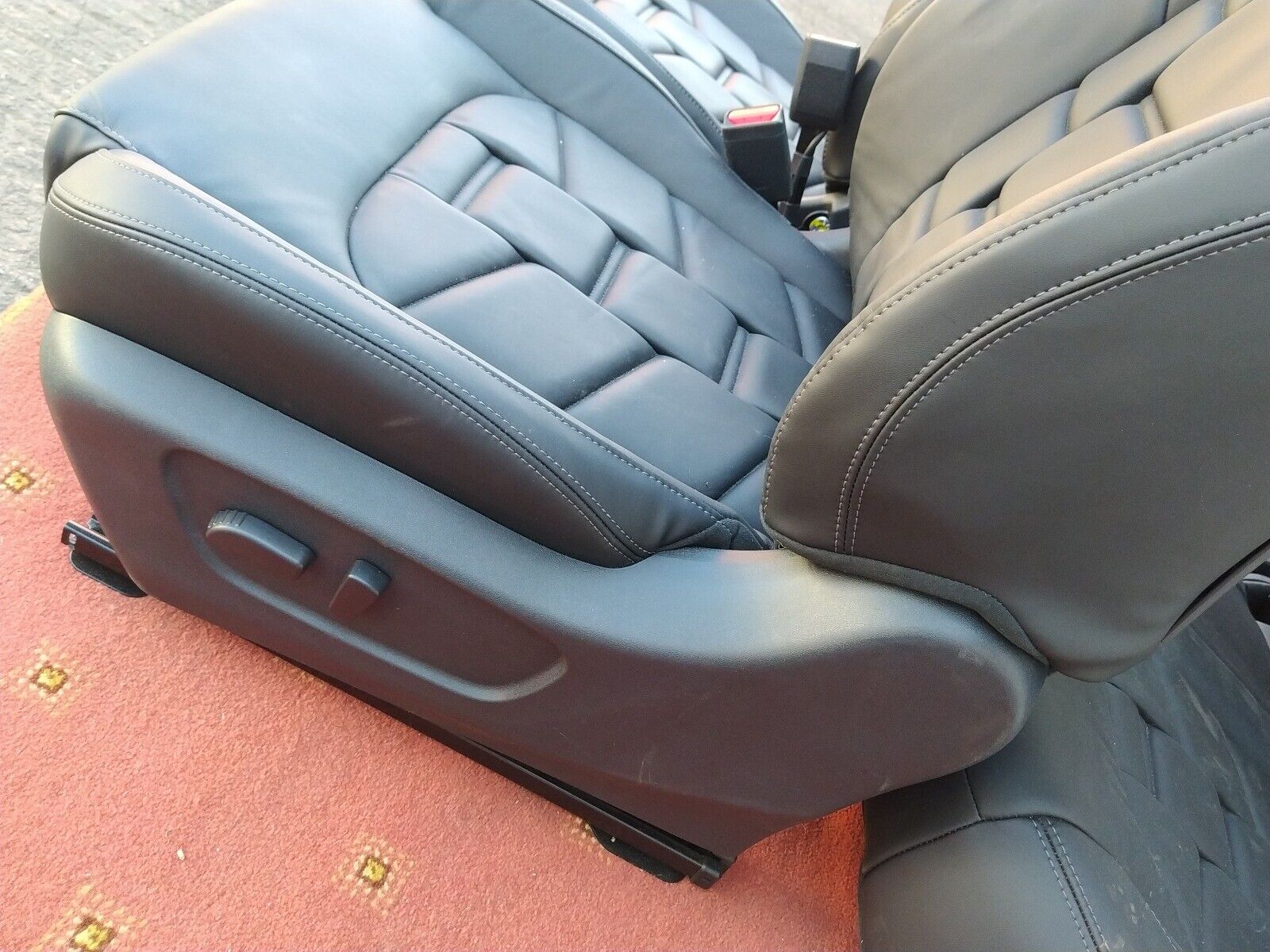 NISSAN QASHQAI J11 2017-2020 Black Leather Seats Set - Image 13