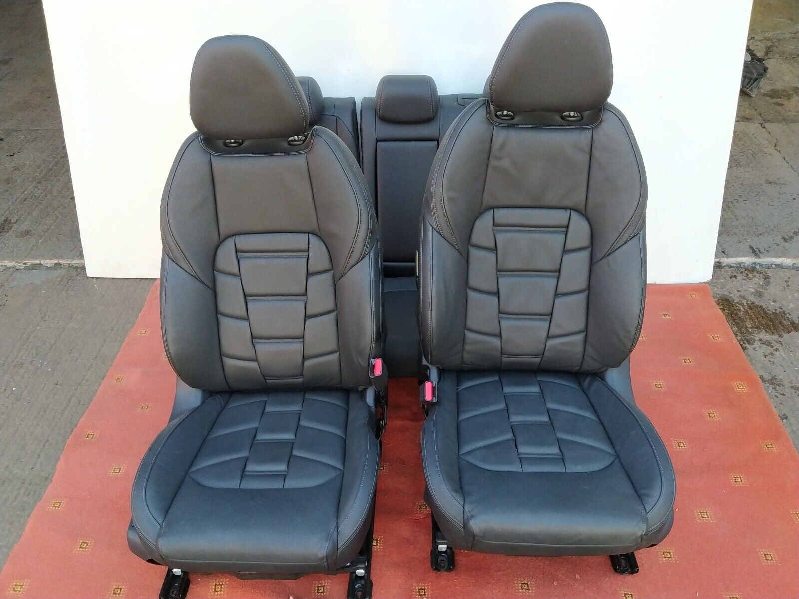NISSAN QASHQAI J11 2017-2020 Black Leather Seats Set - Image 3