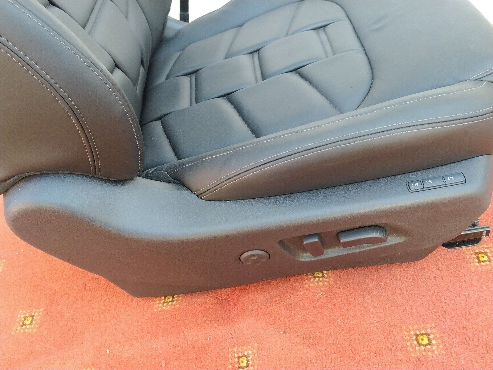 NISSAN QASHQAI J11 2017-2020 Black Leather Seats Set - Image 10
