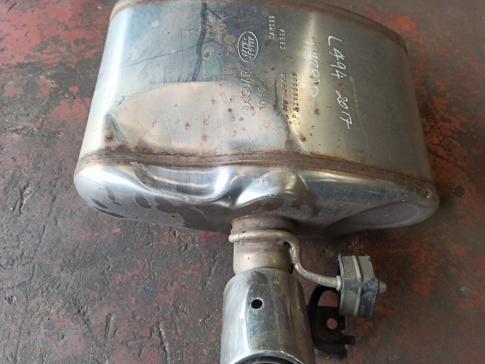 Range Rover L494 Sport 14-18 Hybrid Diesel Exhaust Silencer 82160608 C9R5A - Image 6