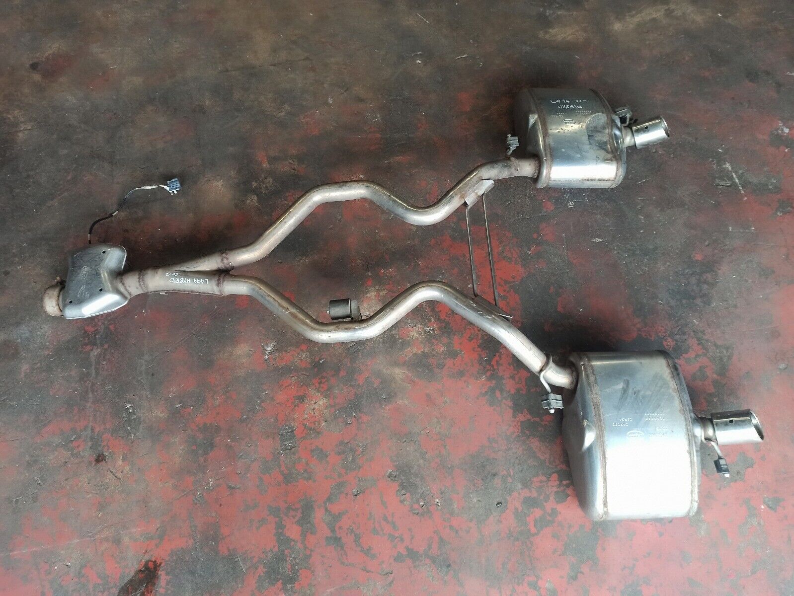 Range Rover L494 Sport 14-18 Hybrid Diesel Exhaust Silencer 82160608 C9R5A