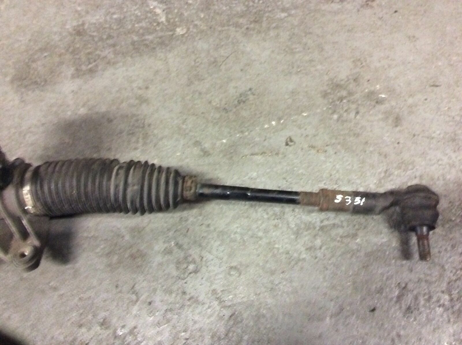 SKODA OCTAVIA STEERING RACK 2008 1K2423051CJ 1K0909144J - Image 3