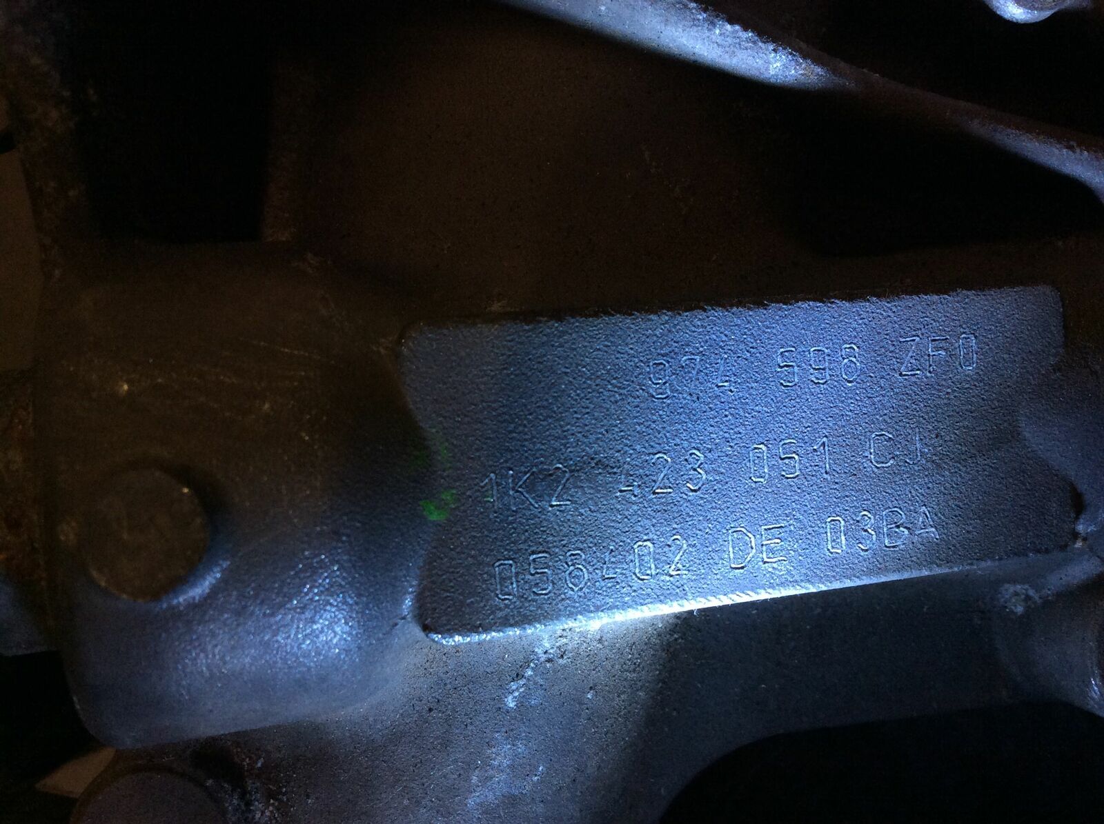 SKODA OCTAVIA STEERING RACK 2008 1K2423051CJ 1K0909144J - Image 7