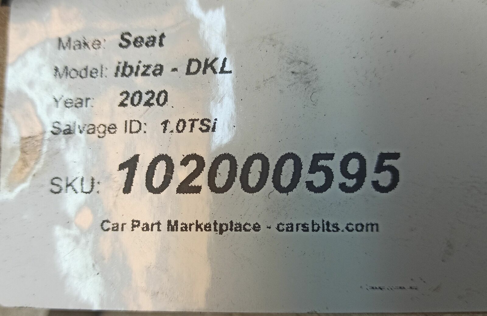 Seat Ibiza 2020 1.0 TSi Driver Side Front Brake Caliper 2Q0615106 - Image 6