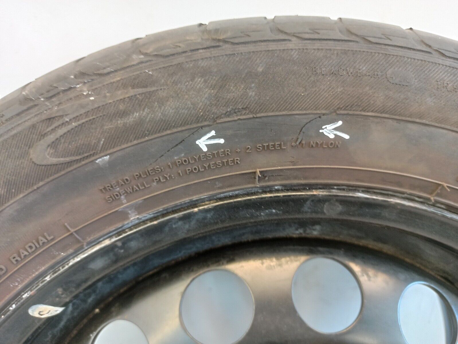 VW Golf S3 16 Inch Spare Wheel 205/55R16 - Image 4