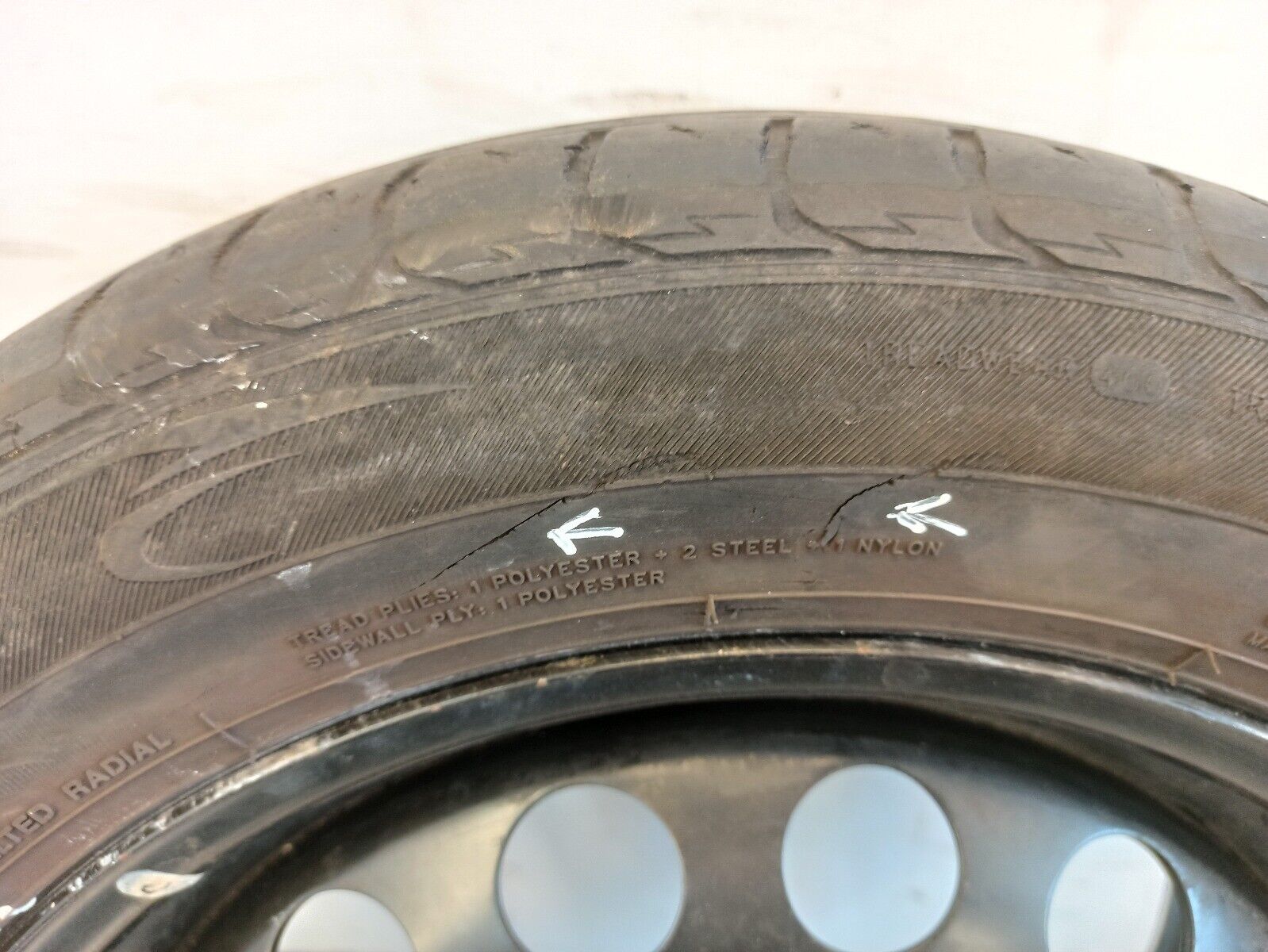 VW Golf S3 16 Inch Spare Wheel 205/55R16 - Image 5