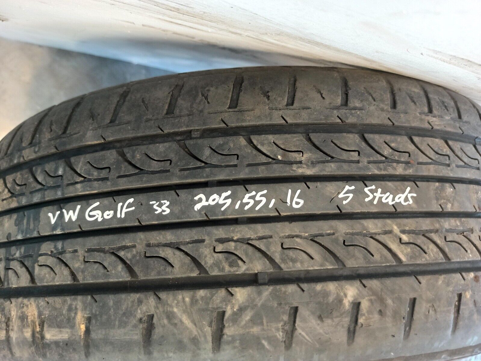 VW Golf S3 16 Inch Spare Wheel 205/55R16 - Image 7