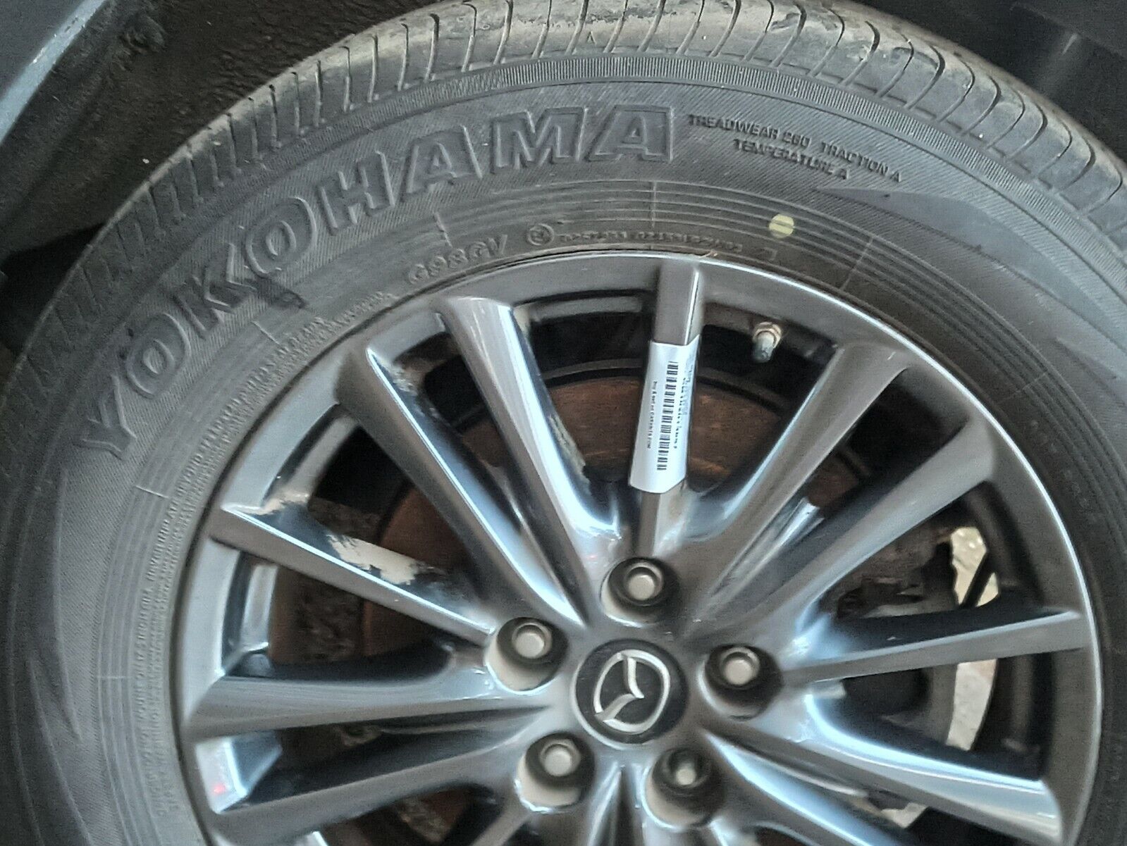 Mazda CX5 CX-5 2017-2021 17 Inch Alloy Wheel & Tyre 225/65R17 102H