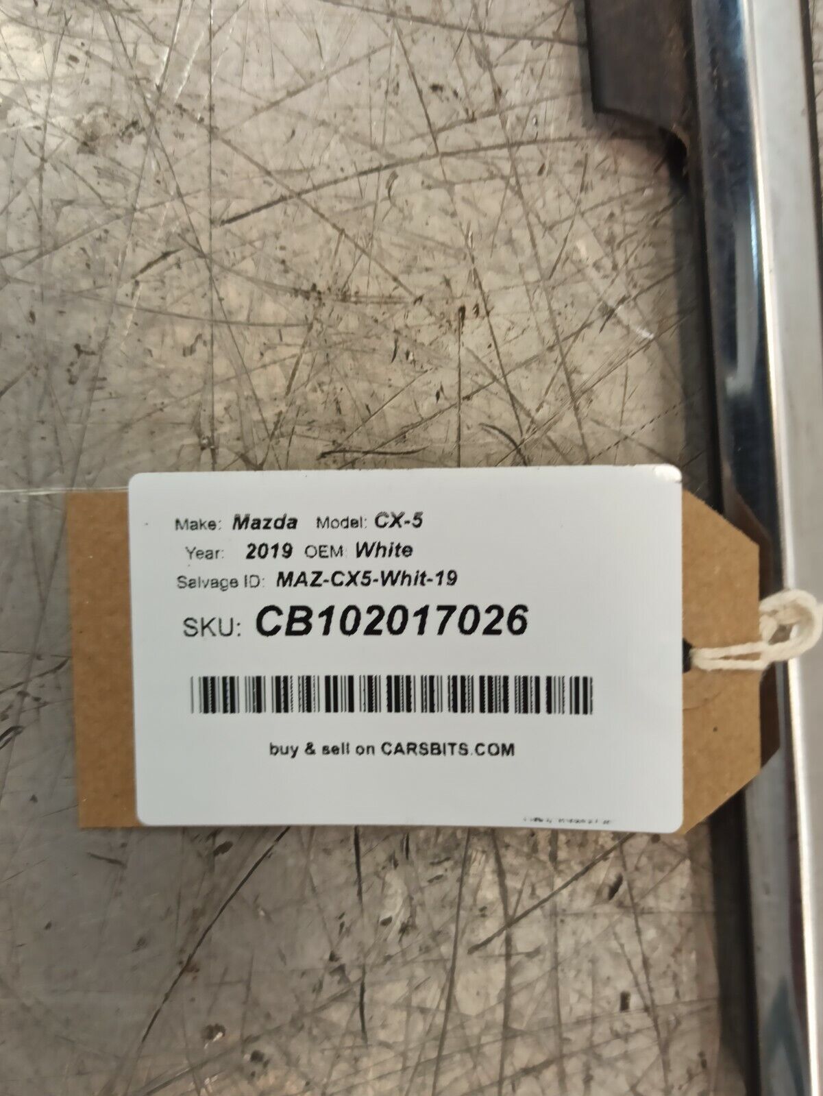 Mazda CX5 CX-5 2017-2022 Front Chrome Weather Seal Trim N/S/F