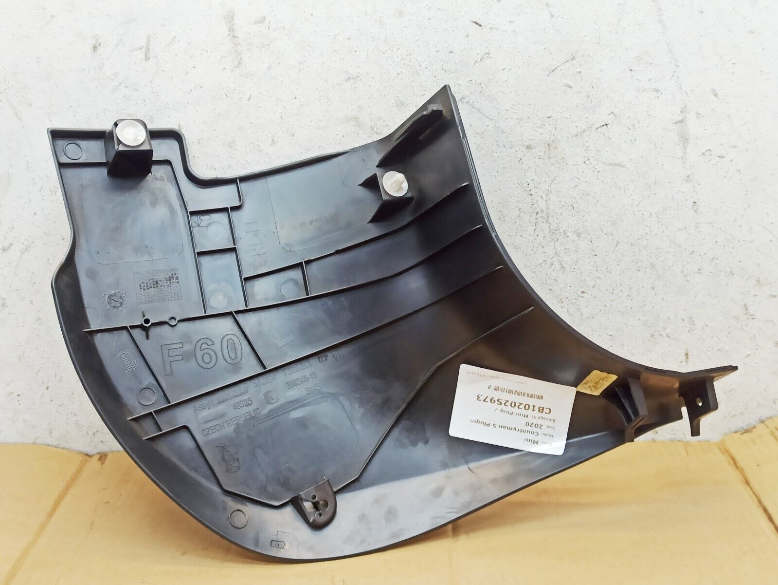 Mini Countryman F60 Hybrid 2018-2021 Left Inner Lower Cover Trim Panel 200241 10 - Image 3