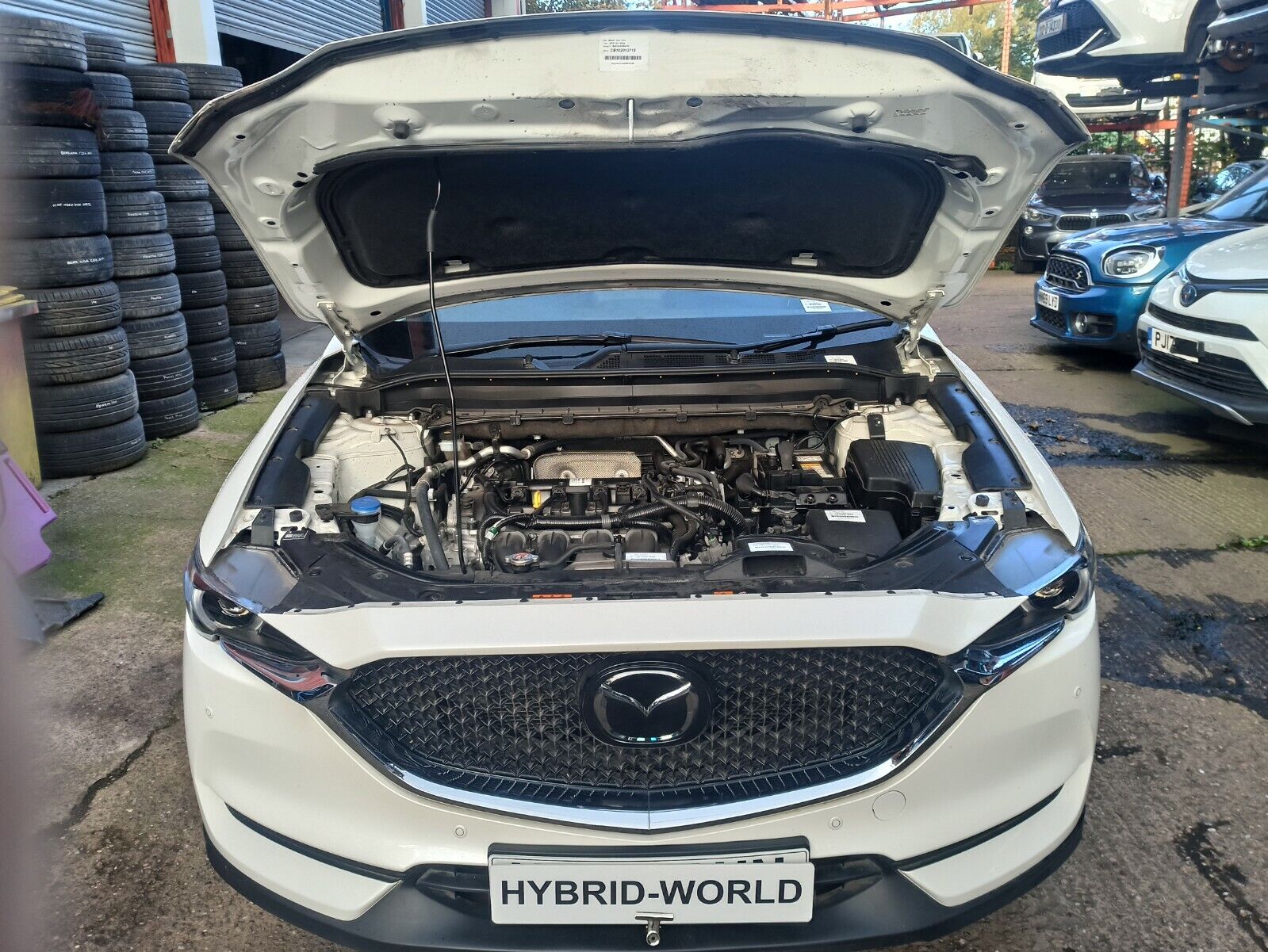 ONE Wheel Nut of Mazda CX5 CX-5 2017-2021 White 25D 2.0 Petrol PE