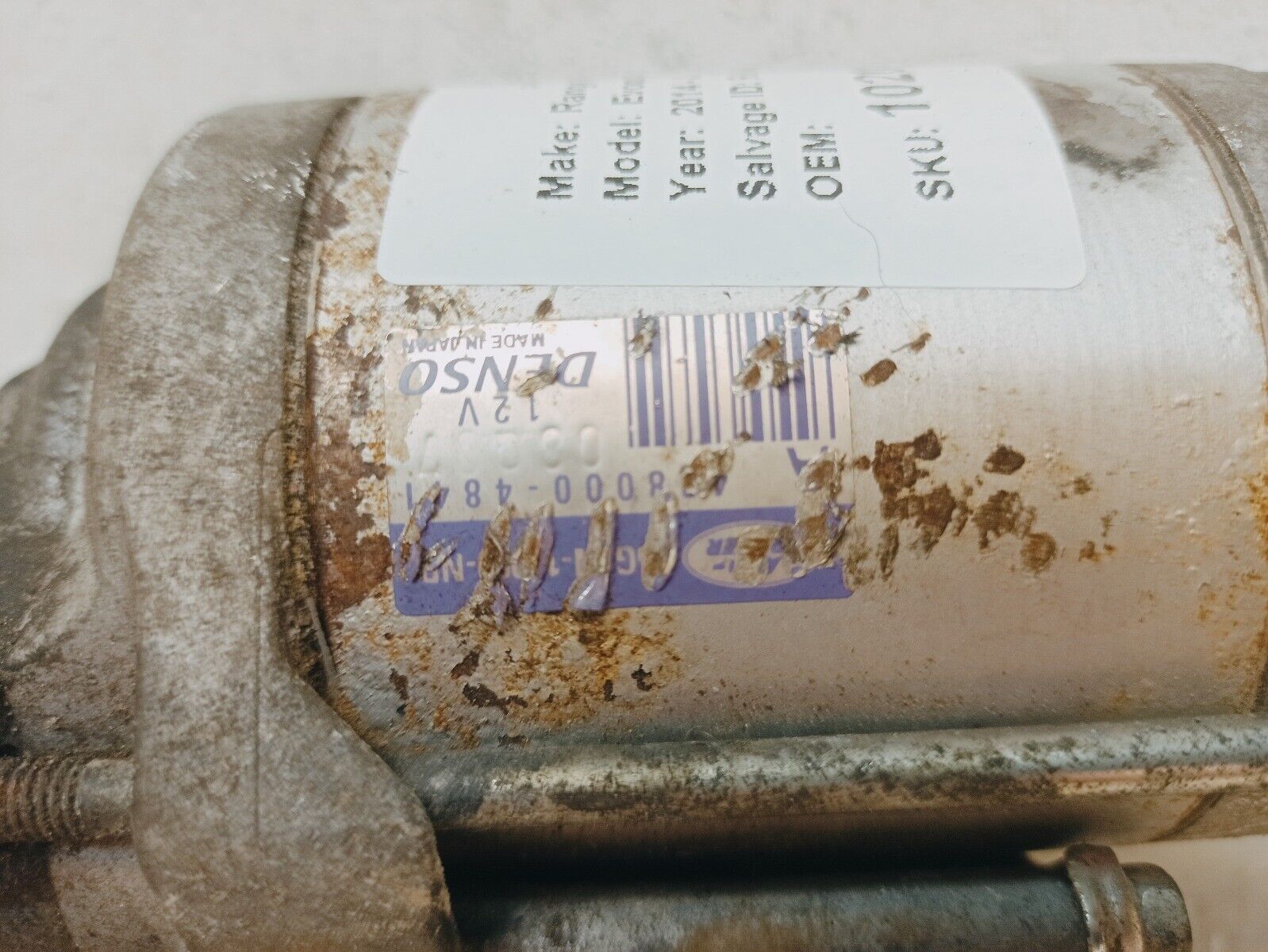 Range Rover Evoque L538 2011-2018 Diesel Starter Motor 4280004841 - Image 6