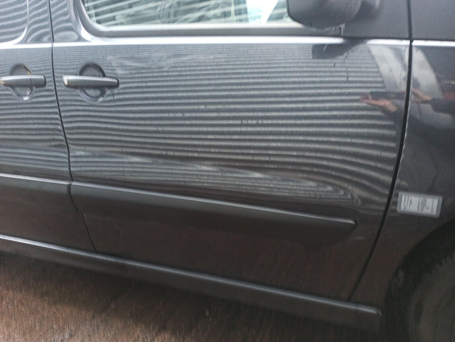 Toyota Proace 2013-2016 Grey EYJ Bare Door Driver Side Front O/S/F - Image 3