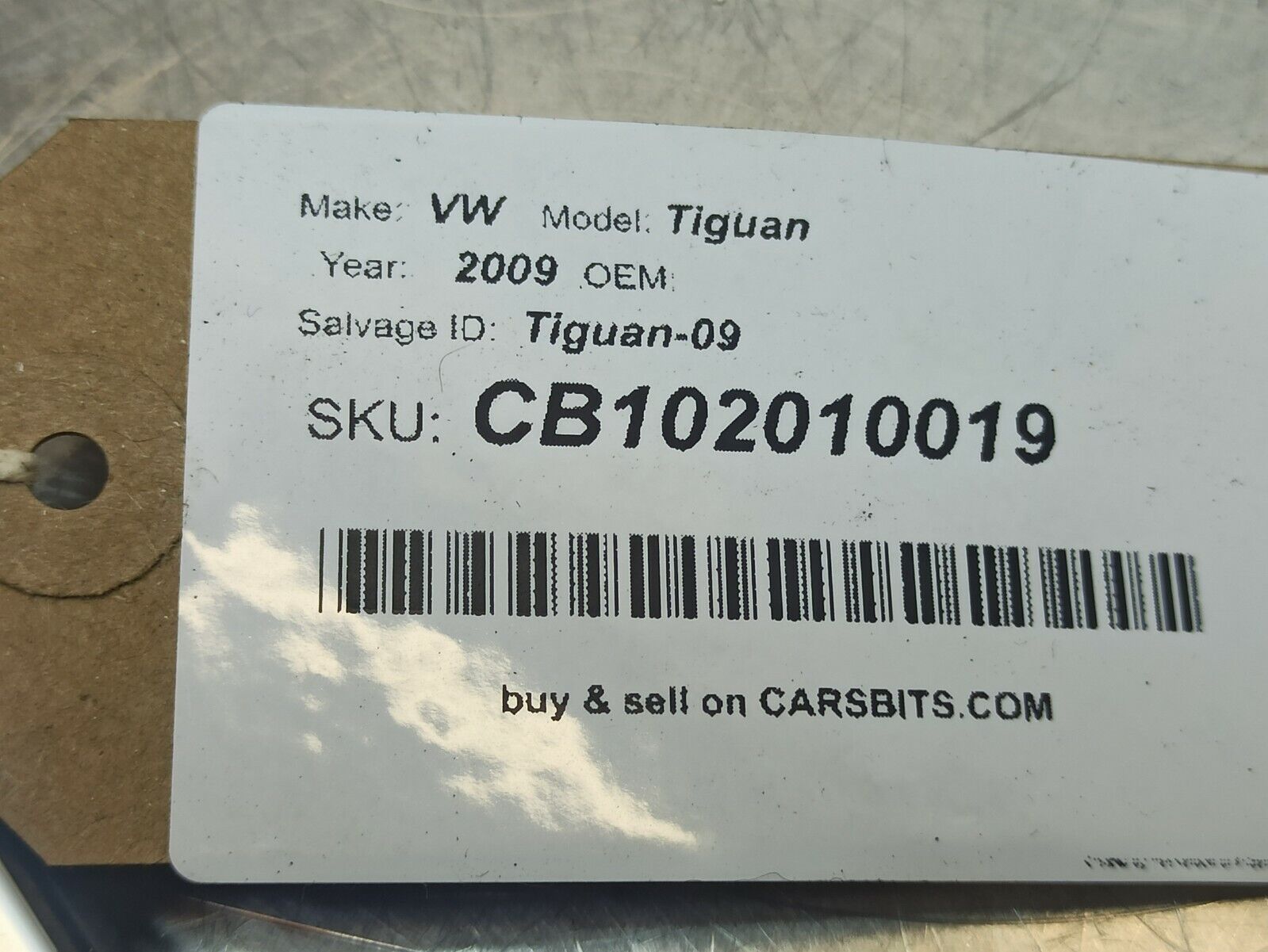 VW Tiguan 5N 2007-2012 Chrome Moulding Trim N/S/R 5N0839475 - Image 6