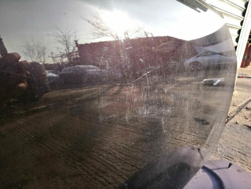 2011 Mazda 2 DE MK3 Genuine Front Door Driver OS Maroon HU-K1 - Image 4