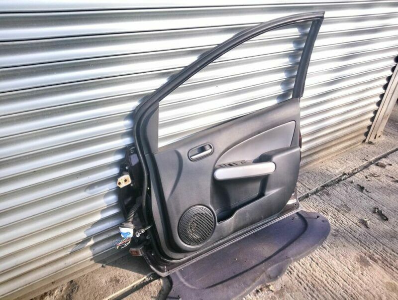 2011 Mazda 2 DE MK3 Genuine Front Door Driver OS Maroon HU-K1 - Image 8