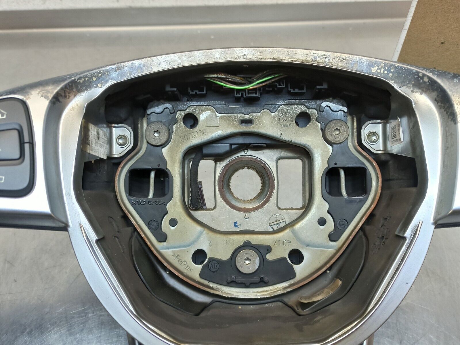 MERCEDES-BENZ 2014-2020 C200 W205 AMG Multifunciton Steering Wheel A0004603803 - Image 11