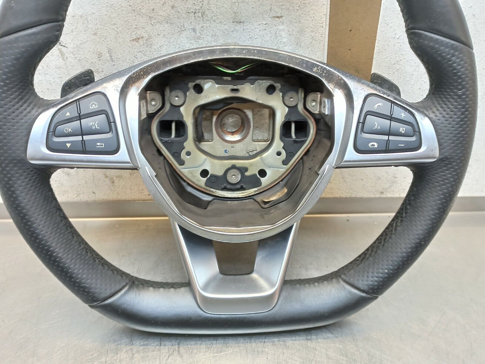 MERCEDES-BENZ 2014-2020 C200 W205 AMG Multifunciton Steering Wheel A0004603803 - Image 3