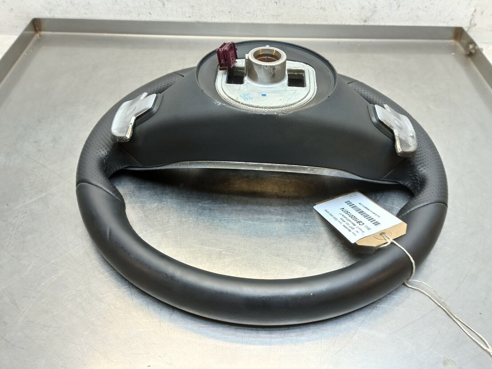 MERCEDES-BENZ 2014-2020 C200 W205 AMG Multifunciton Steering Wheel A0004603803 - Image 6