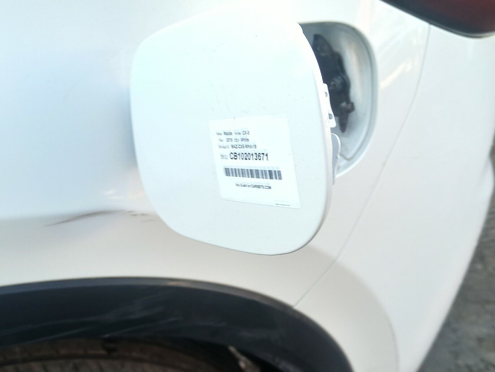 Gas Tank Filler Cap Black KD35-42-250A Replacement 2013-2019 Fuel