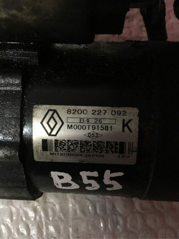 Renault Megane MK2 2002-2009 1.5 Diesel Starter Motor HU-B55 - Image 3