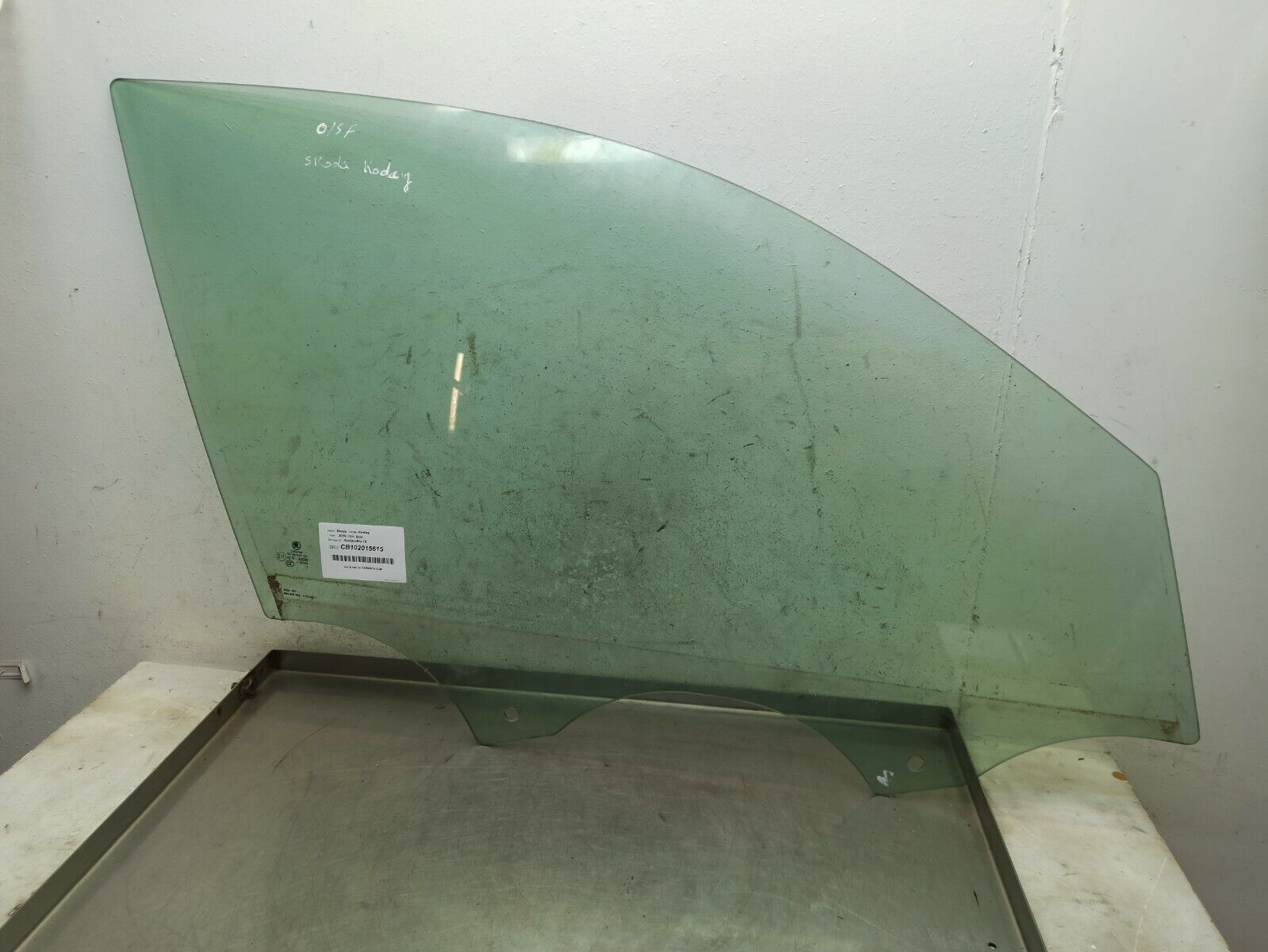 Skoda Kodiaq 2017-2021 Driver Side Front O/S/F Window Glass - Image 3