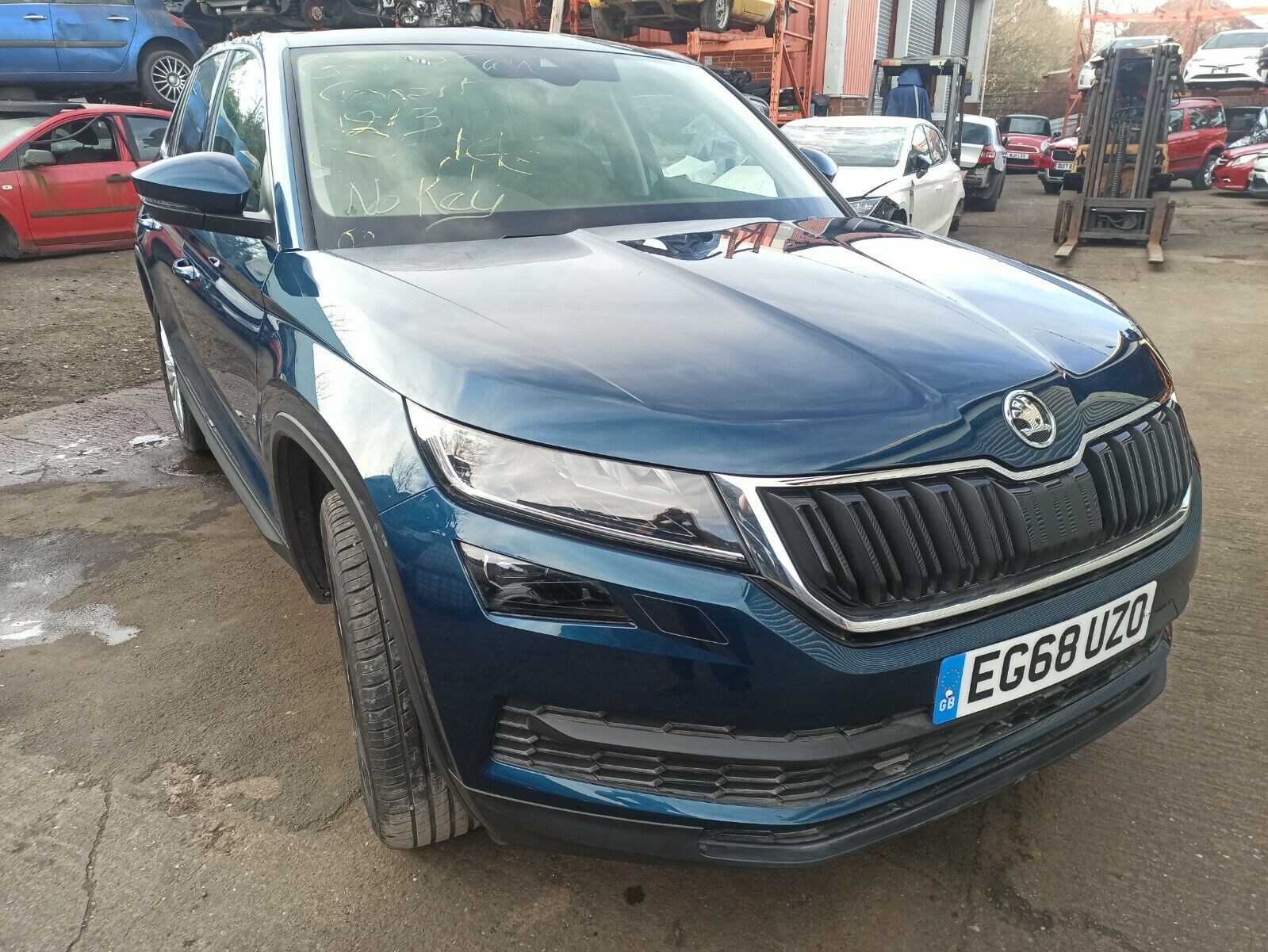 Skoda Kodiaq 2017-2021 Driver Side Front O/S/F Window Glass - Image 6