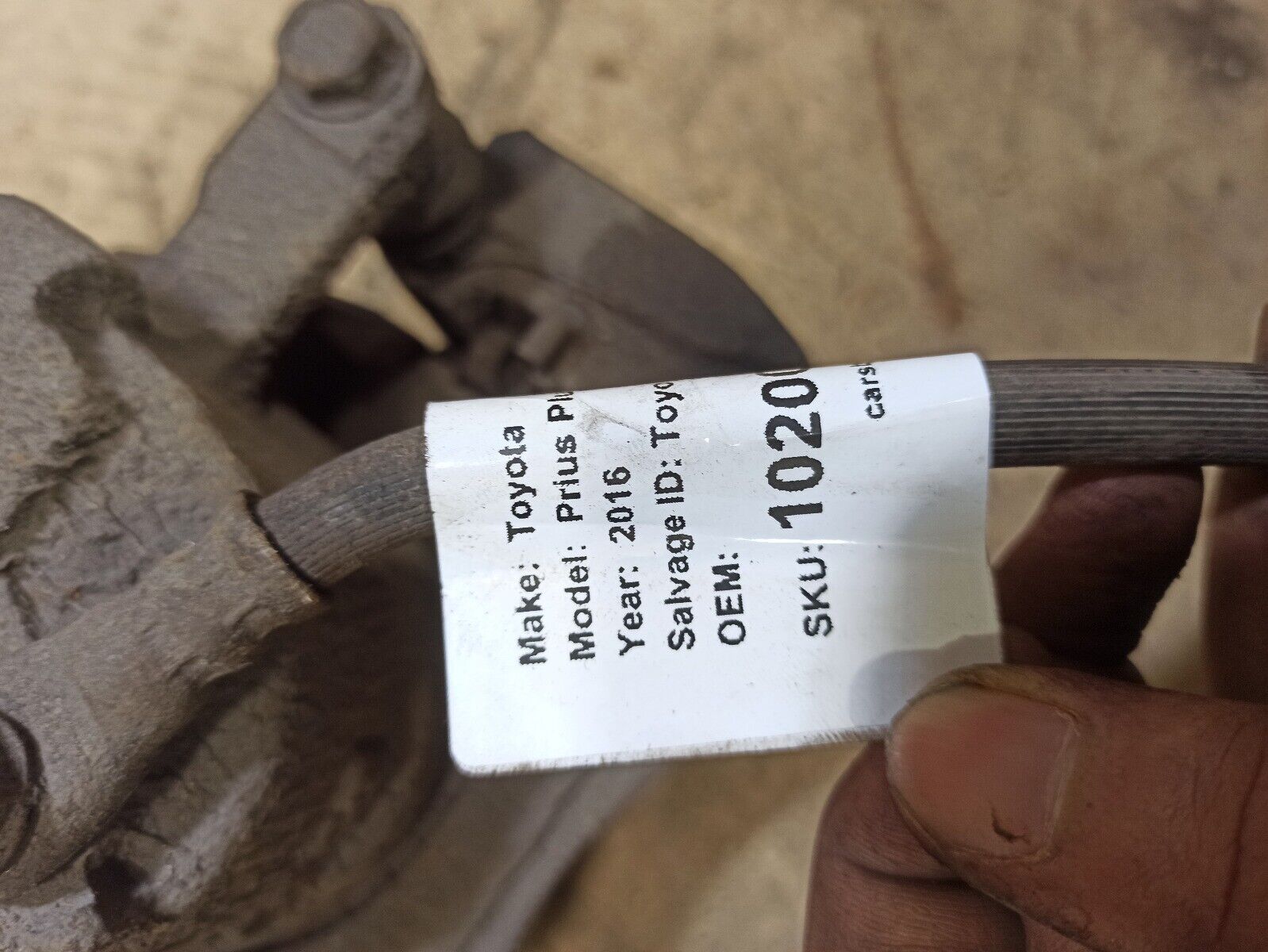 Toyota Prius Plus 2012-2017 1.8 Hybrid Petrol Brake Caliper O/S/F - Image 9