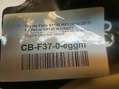 2014 Toyota Yaris XP130 MK3 Genuine Engine Gearbox Mount 1.3 Petrol CB-F37 - Image 5