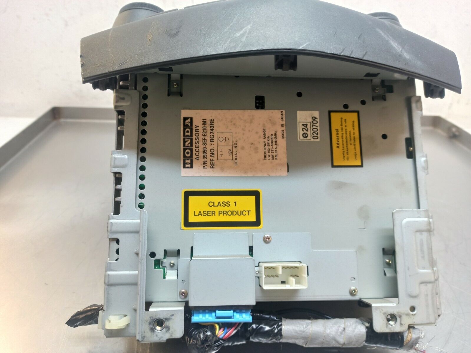 Honda Accord 04-08 Radio CD Player Heater Control Unit 39050