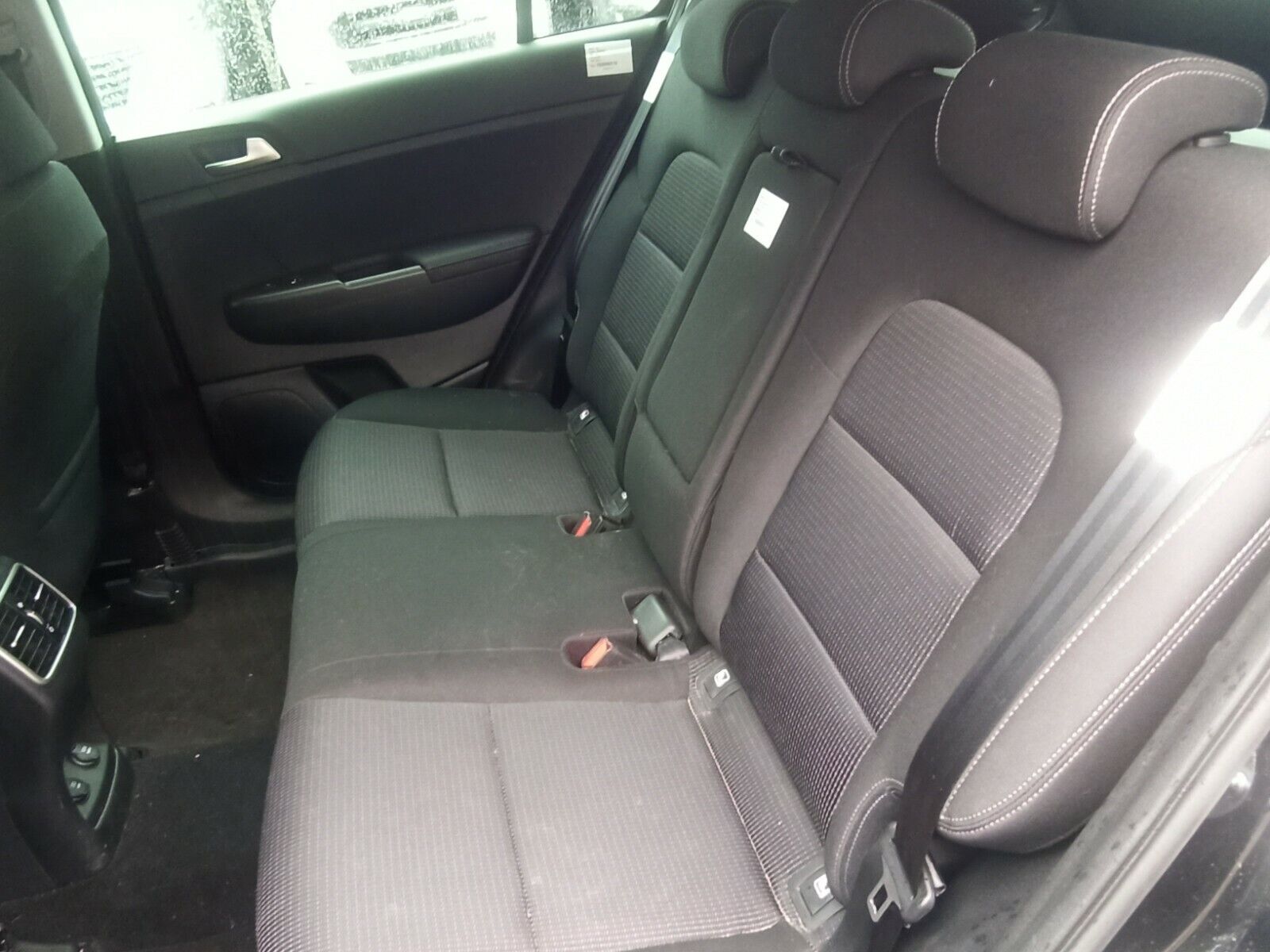 KIA SPORTAGE MK4 4X4 2016-2020 WK Black Cloth Rear Seat