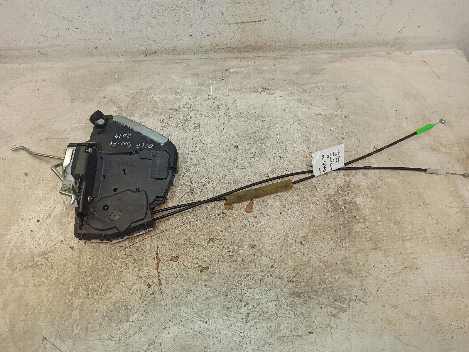 Suzuki Swift Hybrid 2018 Driver Side Front Door Lock Mechanism