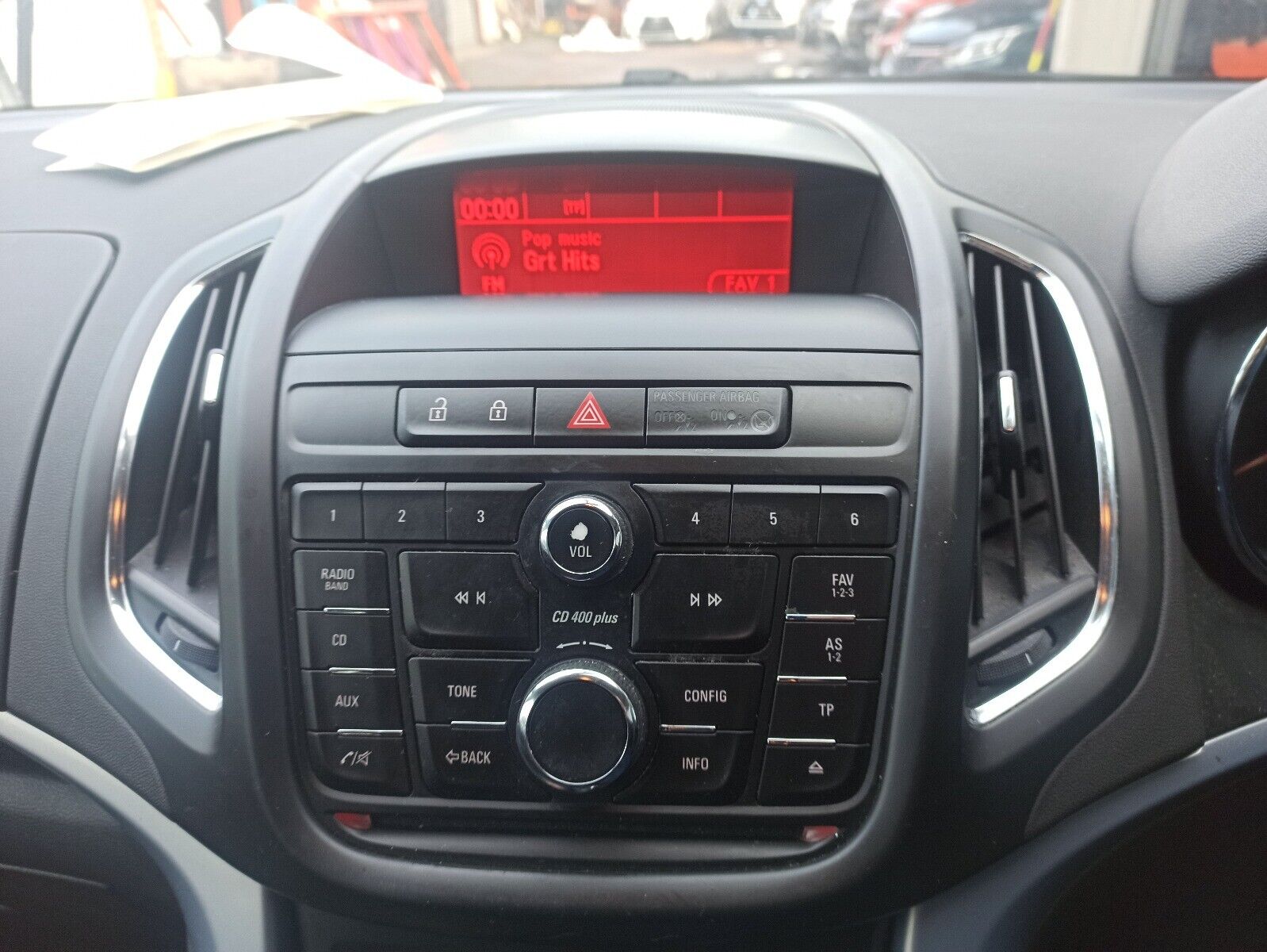 Vauxhall Zafira C TOURER 13-16 CD/Radio Player Control Panel 3 Vauxhall Zafira C TOURER 13-16 CD/Radio Player Control Panel - Image 3